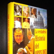 Libros: LIBRO/*LA VERDADERA HISTORIA DEL OPUS DEI*. ÁLVARO BAEZA. CARTONÉ SOBRECUBIERTA. AÑO 1994. NUEVO.