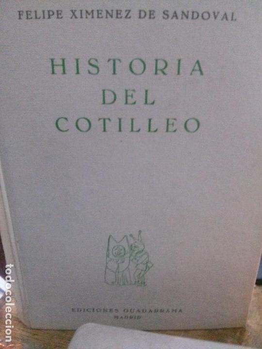 Libros: HISTORIA DEL COTILLEO - Foto 1