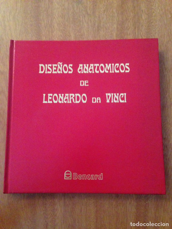 Libros: Dise&ntilde;os anat&oacute;micos de Leonardo davinci - Foto 1
