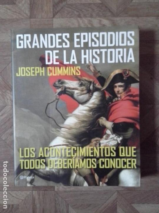 Libros: JOSEPH CUMMINS - GRANDES EPISODIOS DE LA HISTORIA - Foto 1