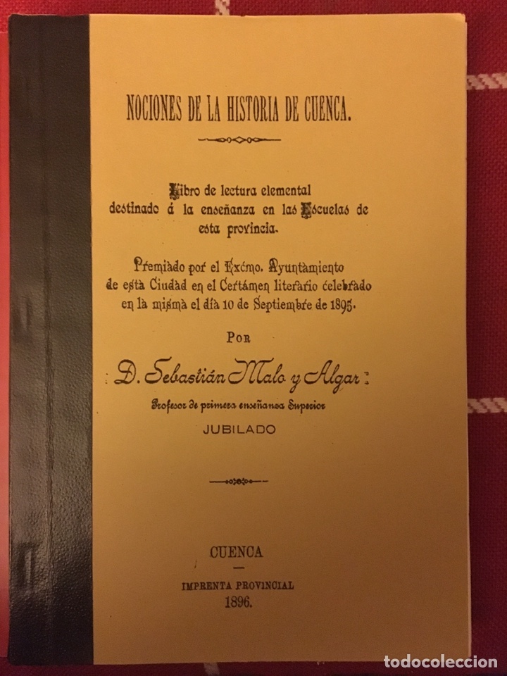 Libros: Nociones para la historia de cuenca 1896 - Foto 1