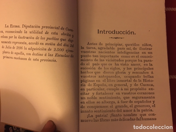 Libros: Nociones para la historia de cuenca 1896 - Foto 3