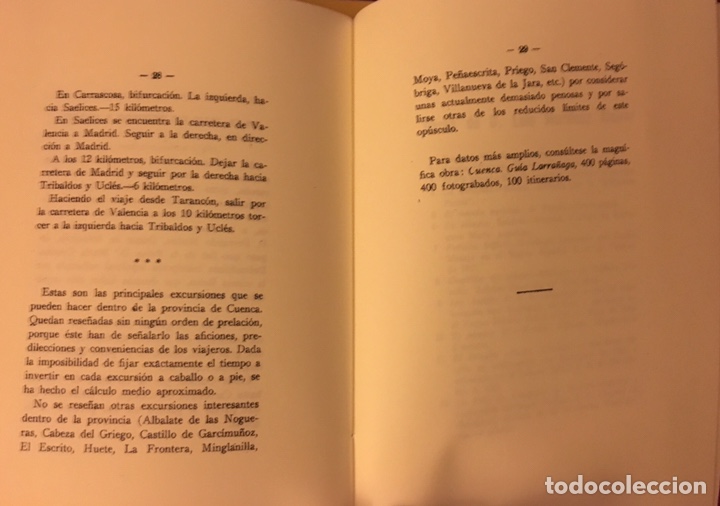 Libros: Cuenca y su provincia Luis Mart&iacute;nez kleiser 1930 - Foto 4