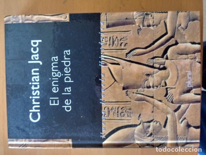 Libros: El Enigma de la Piedra Christian Jacq - Foto 1
