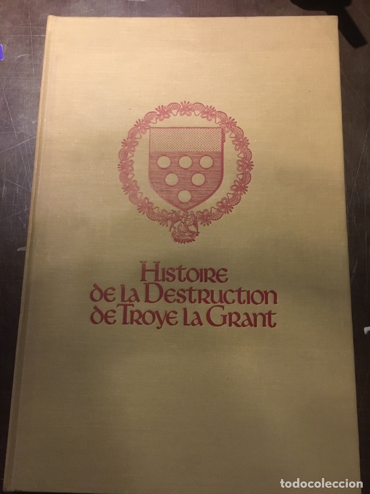 Libros: Histoire de la Destruction de Troye La Grant - Foto 1