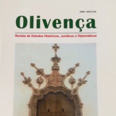 Libros: LIBRO OLIVENÇA. REVISTA DE ESTUDOS. OLIVENZA. LIBRO. HISTORIA. PORTUGAL.. Lote 170017906
