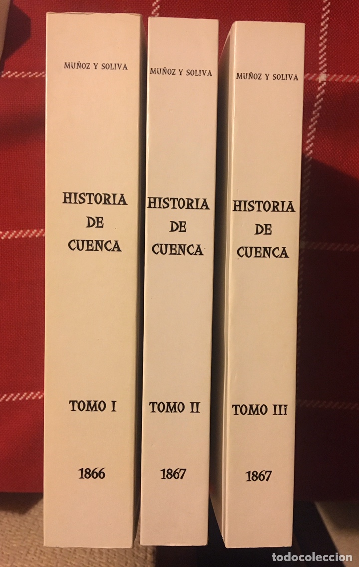 Libros: Historia de Cuenca 3 tomos