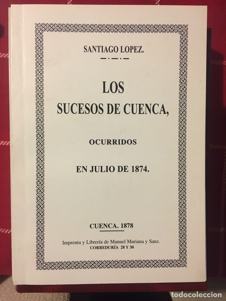 Libros: Historia de Cuenca guerra carlista - Foto 1