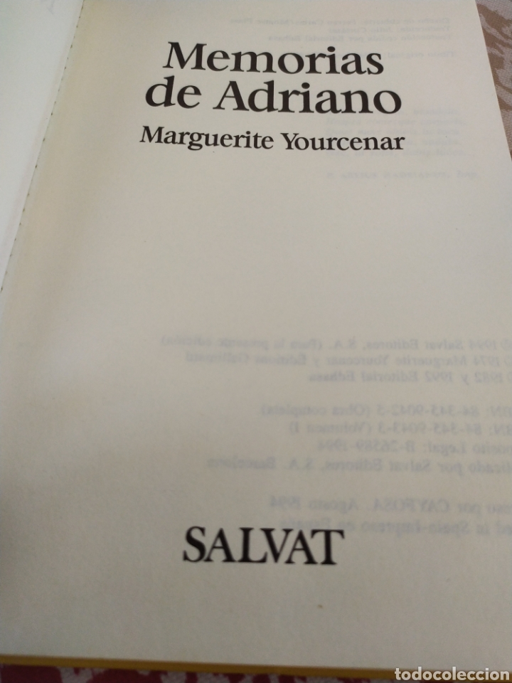 Libros: Memorias de adriano - Foto 3