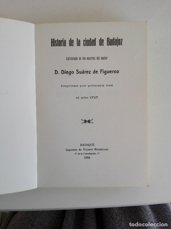 Libros: Historia de la ciudad de Badajoz - Foto 3