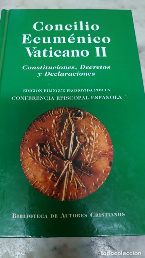 Libros: Concilio vaticano II Constituciones decretos y declaraciones prpm 100 - Foto 1 - 208109656