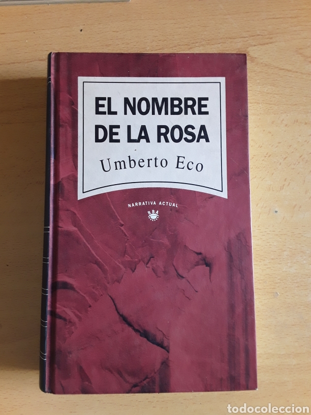 Libro El nombre de la rosa, Umberto Eco, Novela, Historia