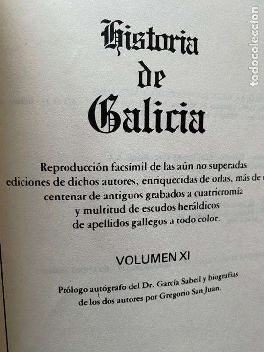 Libros: Historia de Galicia (14tomos) - Foto 4
