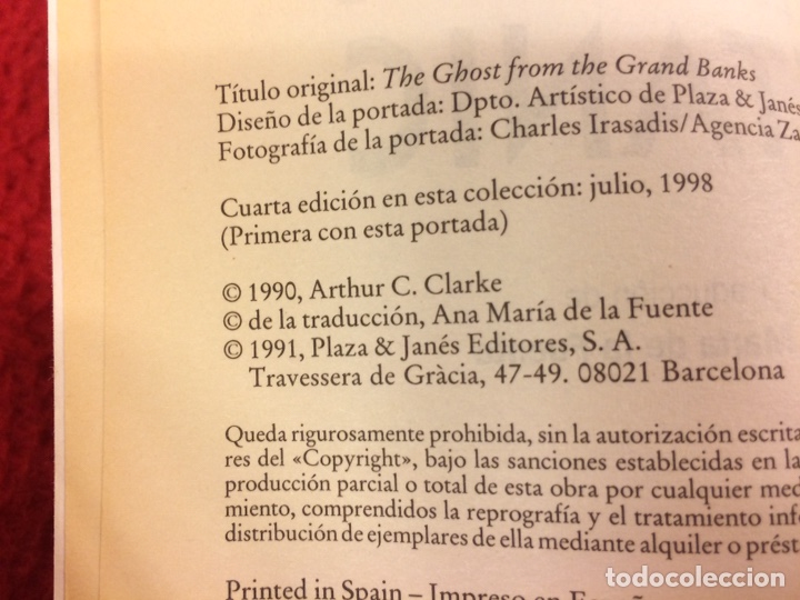 Libros: El espectro del Titanic de Arthur clarke - Foto 4 - 237149960