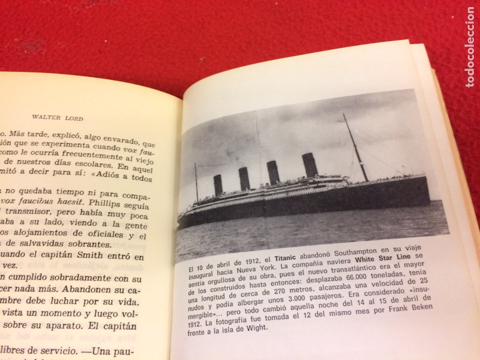 Libros: La última noche del Titanic de Walter lord - Foto 3 - 237150305
