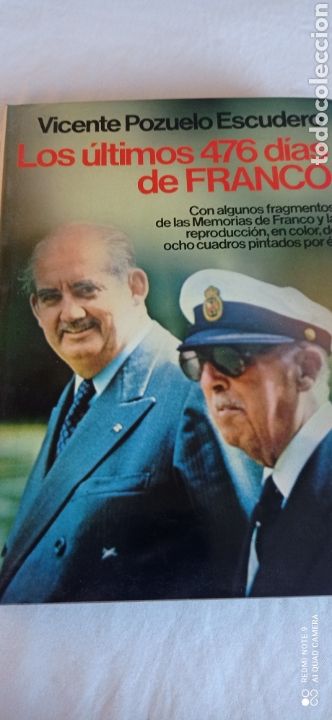 Libros: Libro Los &uacute;ltimos 476 dias de Franco - Foto 1