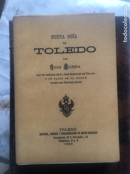 Libros: 2 gu&iacute;as de Toledo ( facs&iacute;mil) - Foto 1