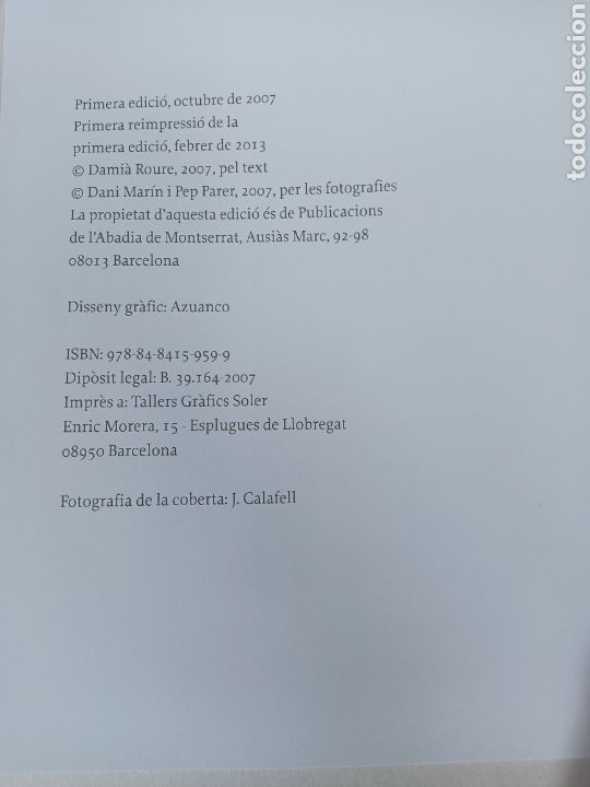 Libros: LIBRO LA BIBLIOTECA DE MONTSERRAT DAMI&Agrave; ROURE - Foto 3