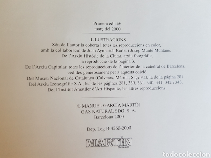 Libros: EL BARRI de la CATEDRAL DE BARCELONA - Foto 2