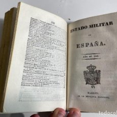 Libros: GUÍA DE FORASTEROS EN MADRID, PARA EL AÑO DE 1840 Y ESTADO MILITAR DE ESPAÑA DE 1840.. Lote 303125063