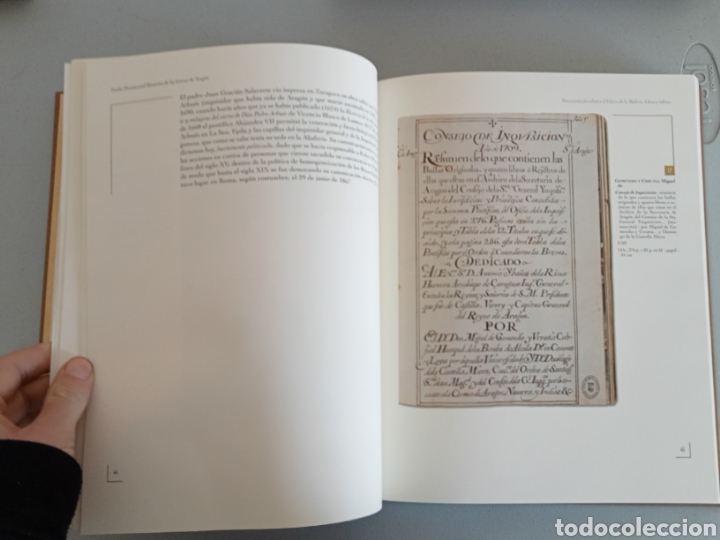 Libros: &bull;Fondo Documental Hist&oacute;rico de las Cortes de Arag&oacute;n - Foto 3