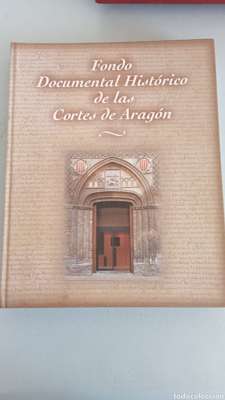 Libros: &bull;Fondo Documental Hist&oacute;rico de las Cortes de Arag&oacute;n - Foto 2
