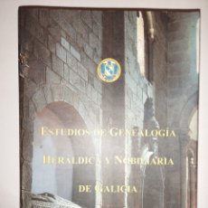 Libros: ESTUDIOS DE GENEALOGÍA HERÁLDICA Y NOBILIARIA DE GALICIA