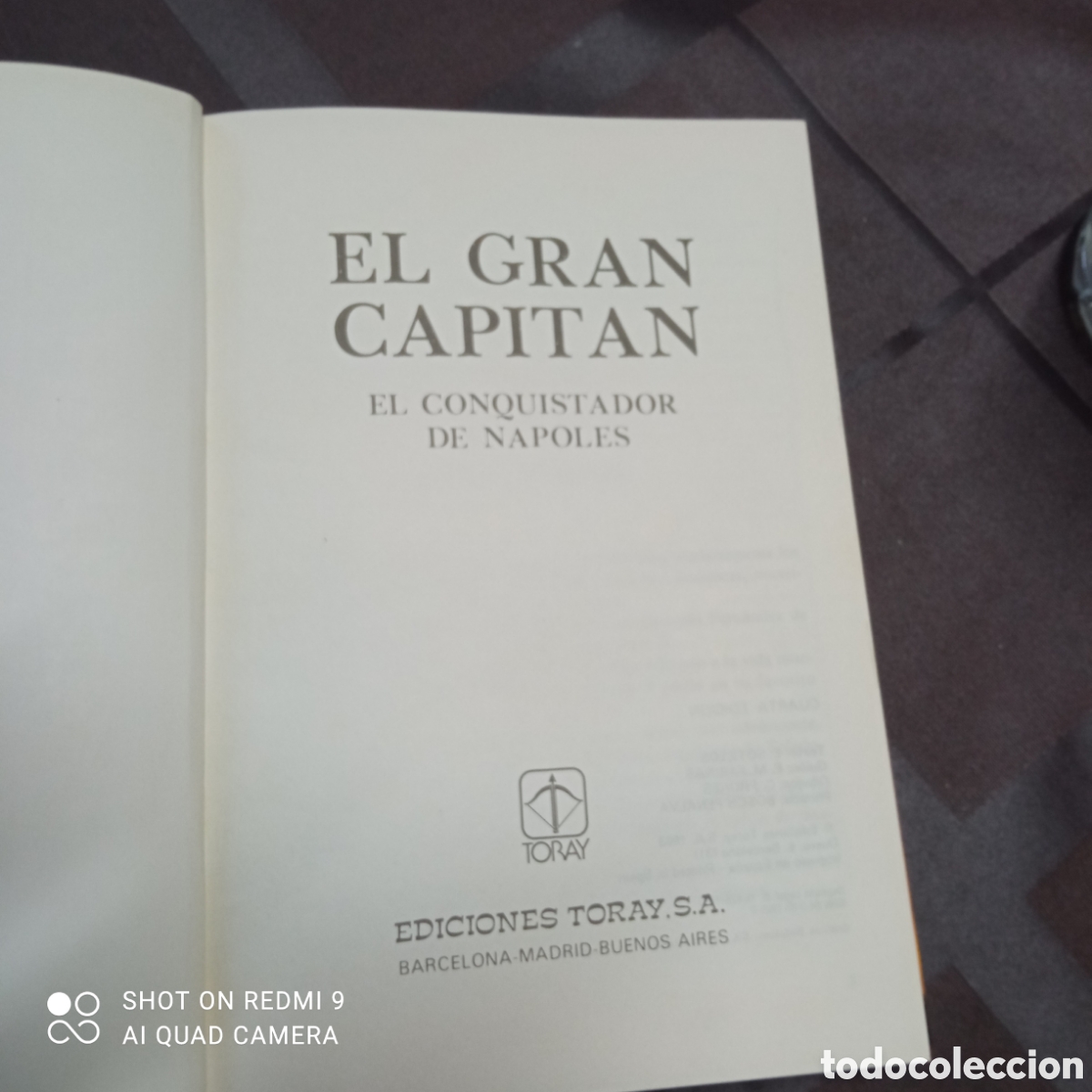 Libros: El gran capit&aacute;n el conquistador de N&aacute;poles. - Foto 2