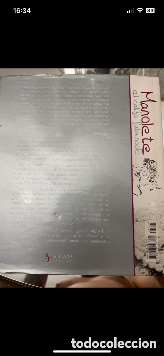 Libros: Libro Manolete el califa fulminado - Foto 3