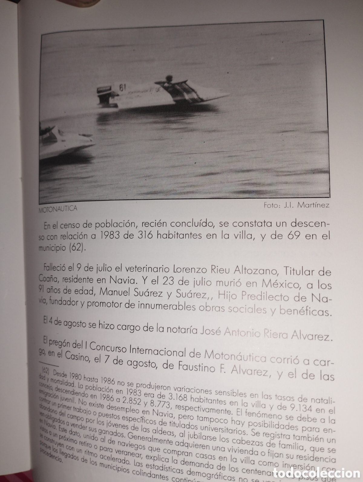 Libros: Calendario de sucesos Navia 1967-1987 - Foto 3