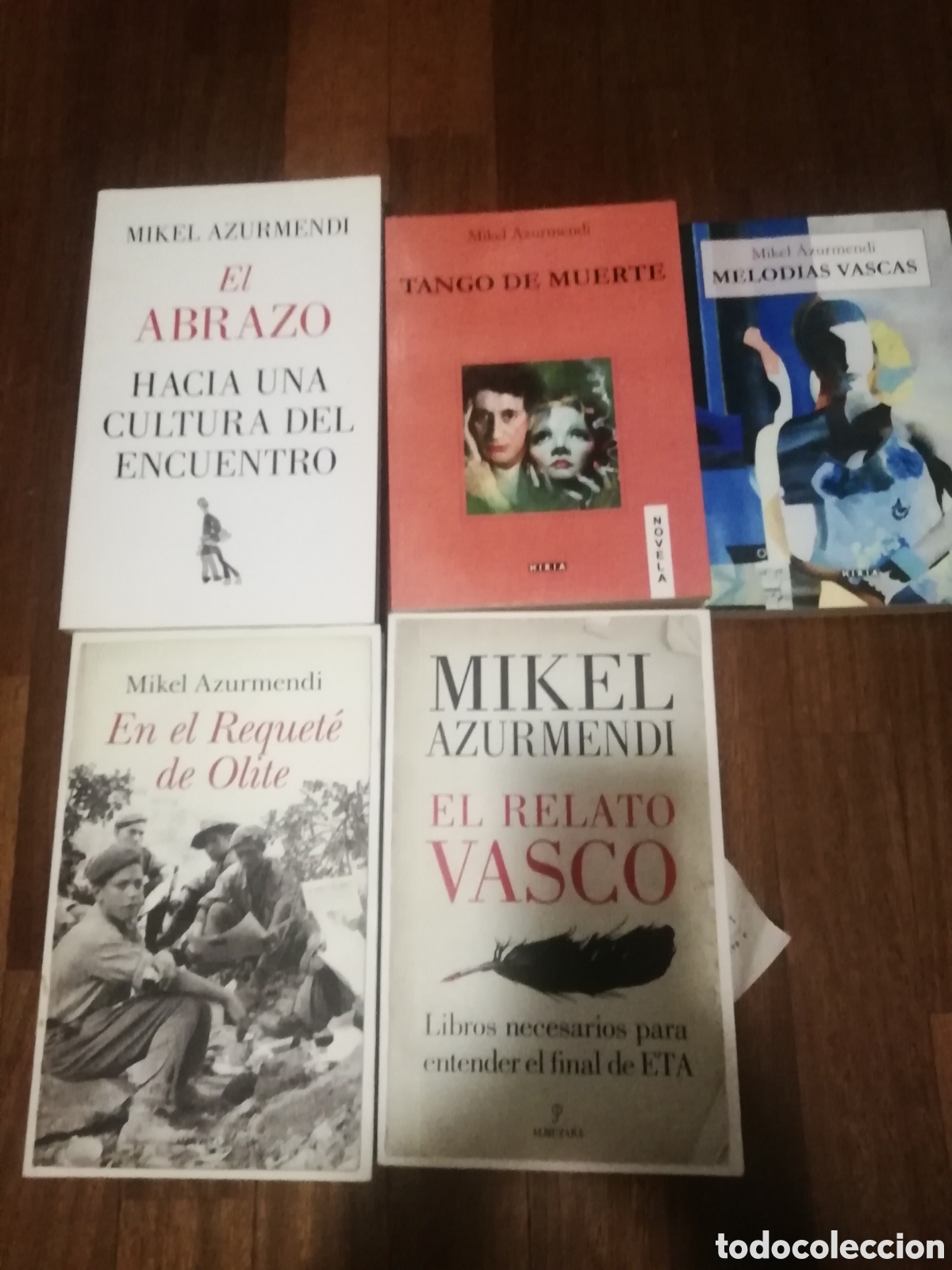 Libros: Lote Mikel Azurmendi - Foto 2