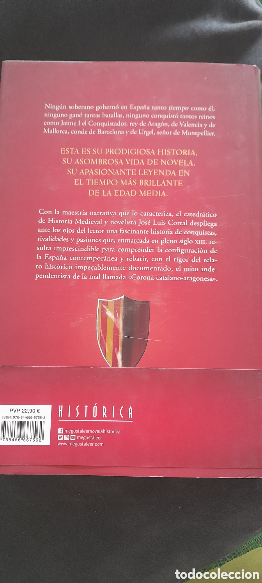 Libros: El conquistador. Jos&eacute; Luis Corral - Foto 2