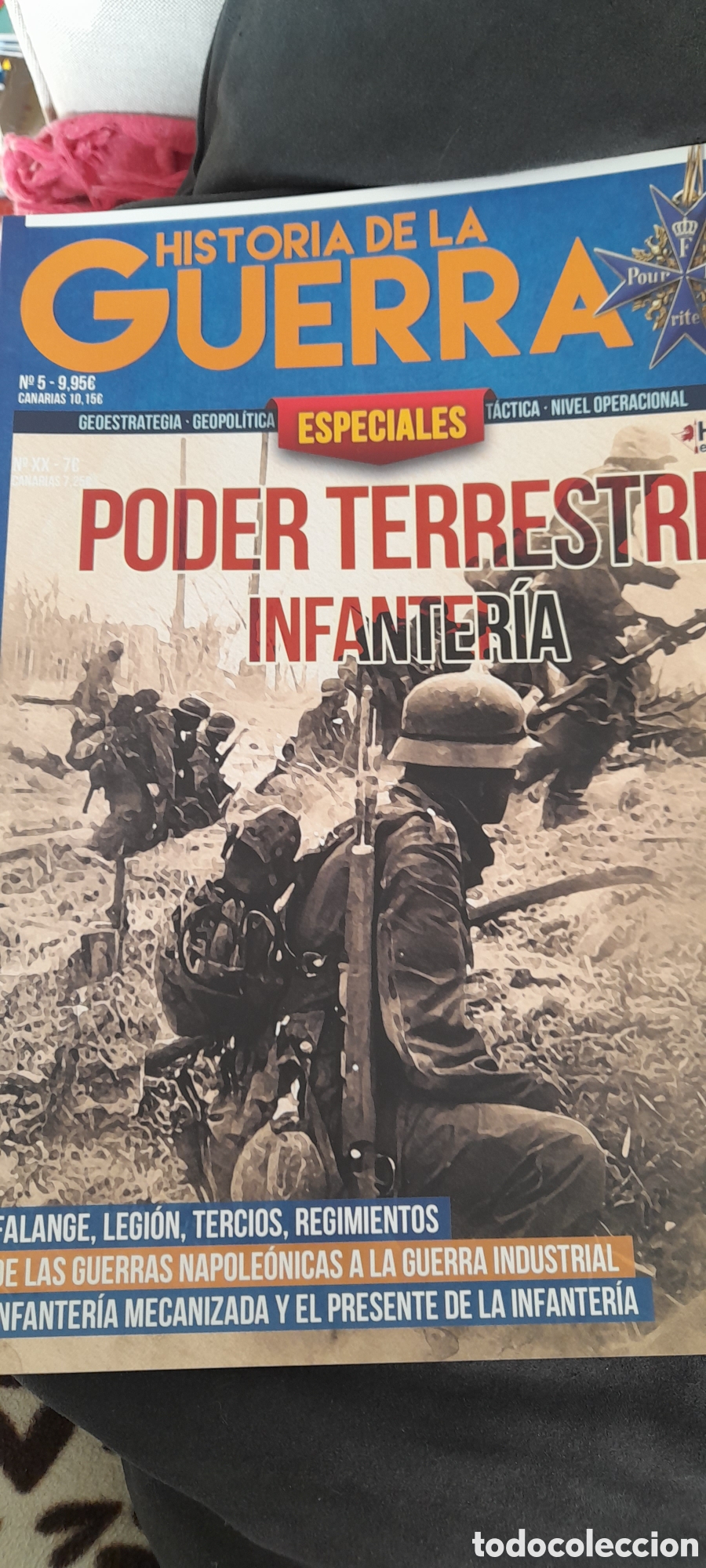 Libros: Poder terrestre, Infanteria. Historia de la guerra - Foto 1