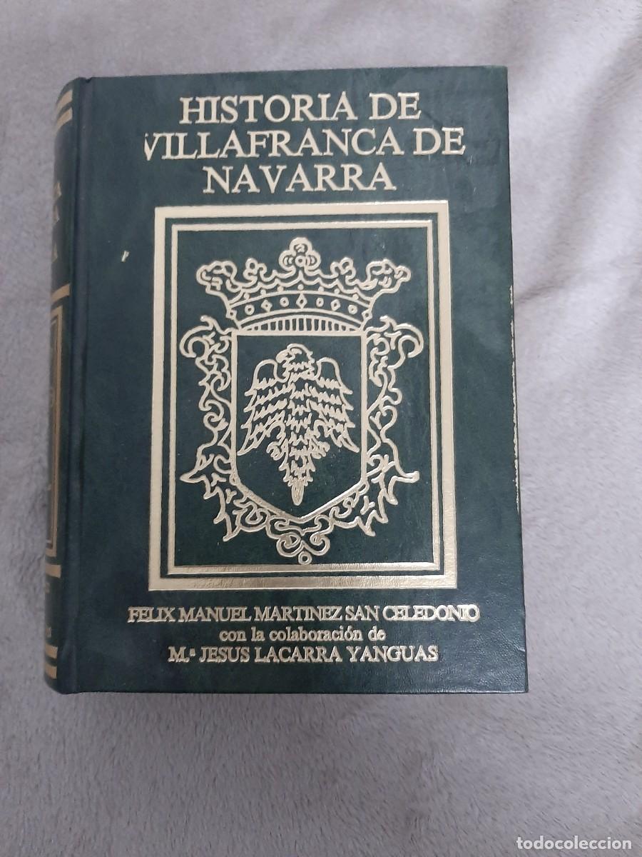 Libros: Historia de Villafranca. Navarra - Foto 1