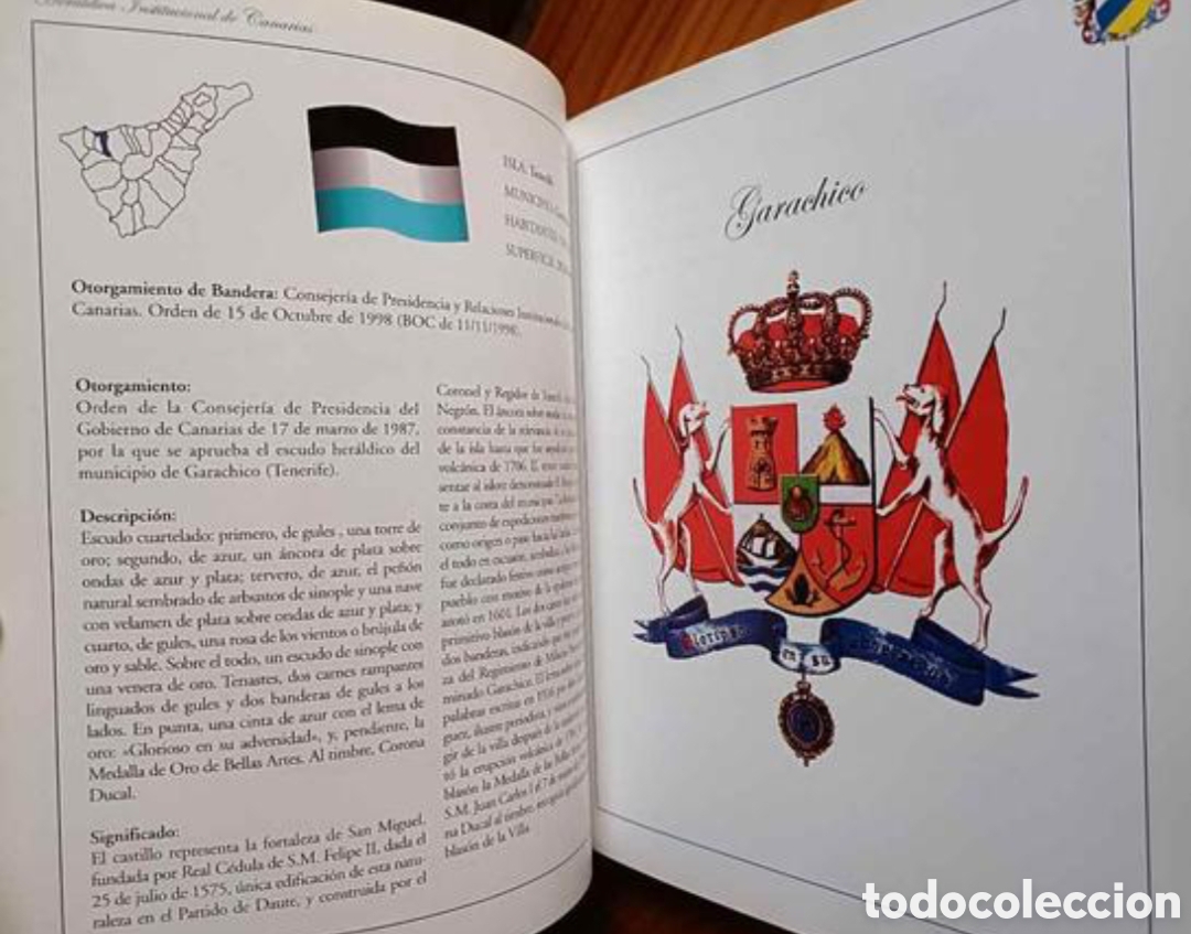 Libros: Her&aacute;ldica institucional de Canarias - Foto 4