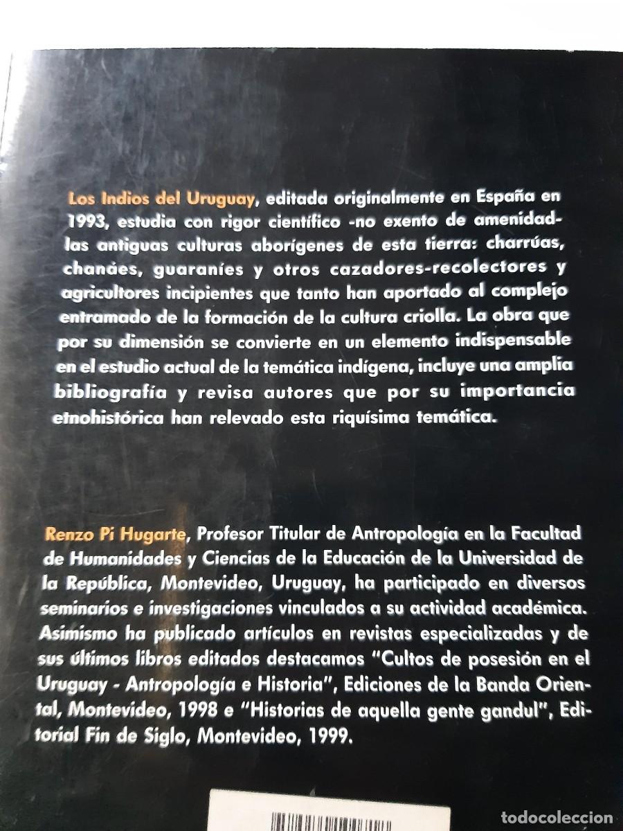 Libros: LOS INDIOS DEL URUGUAY. - PI UGARTE, Renzo. - Foto 2