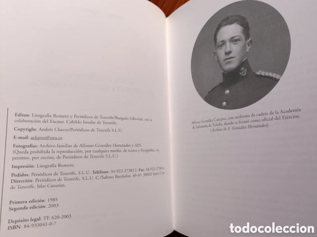 Libros: Gesta y sacrificio del Teniente Gonz&aacute;lez Campos - Foto 3
