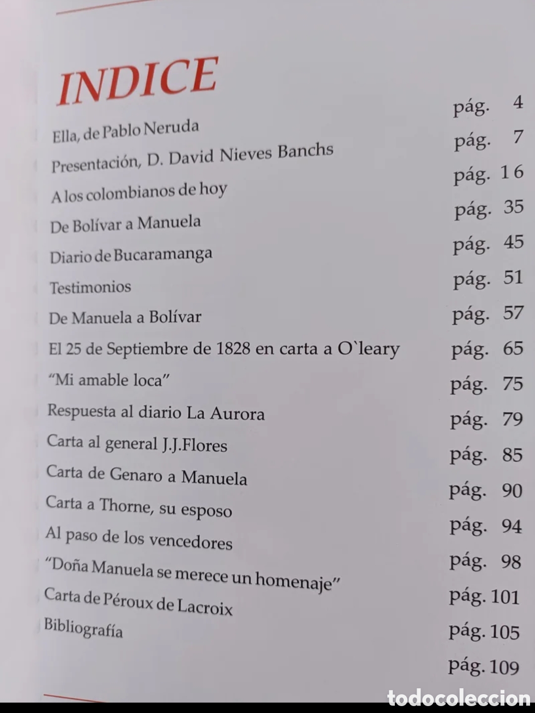 Libros: Manuela S&aacute;enz, Generala del Ej&eacute;rcito Libertador - Foto 3