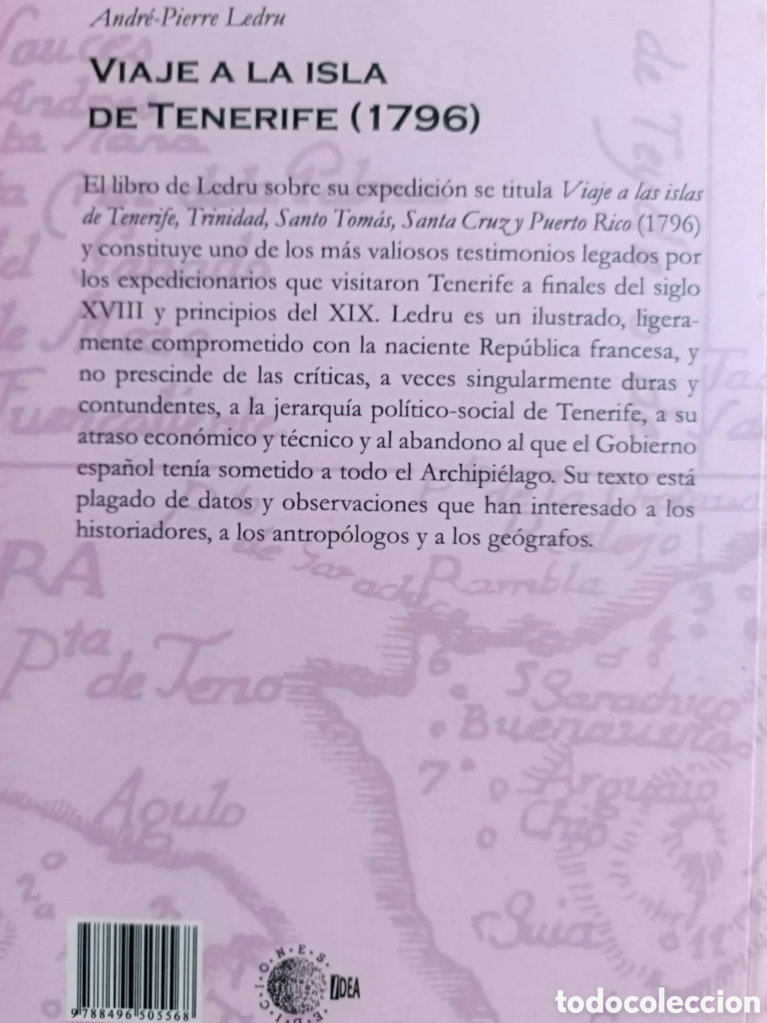 Libros: Viaje a la isla de Tenerife (1796) - Foto 2