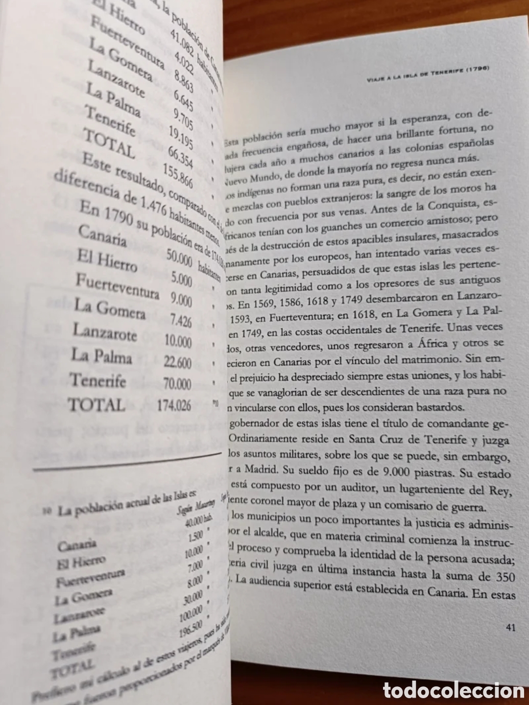 Libros: Viaje a la isla de Tenerife (1796) - Foto 4