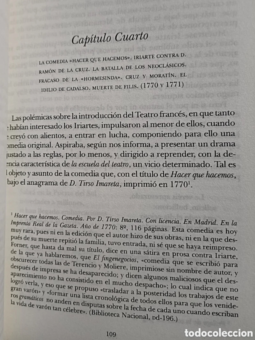Libros: Iriarte y su &eacute;poca. Emilio Cotarelo y Mori - Foto 9