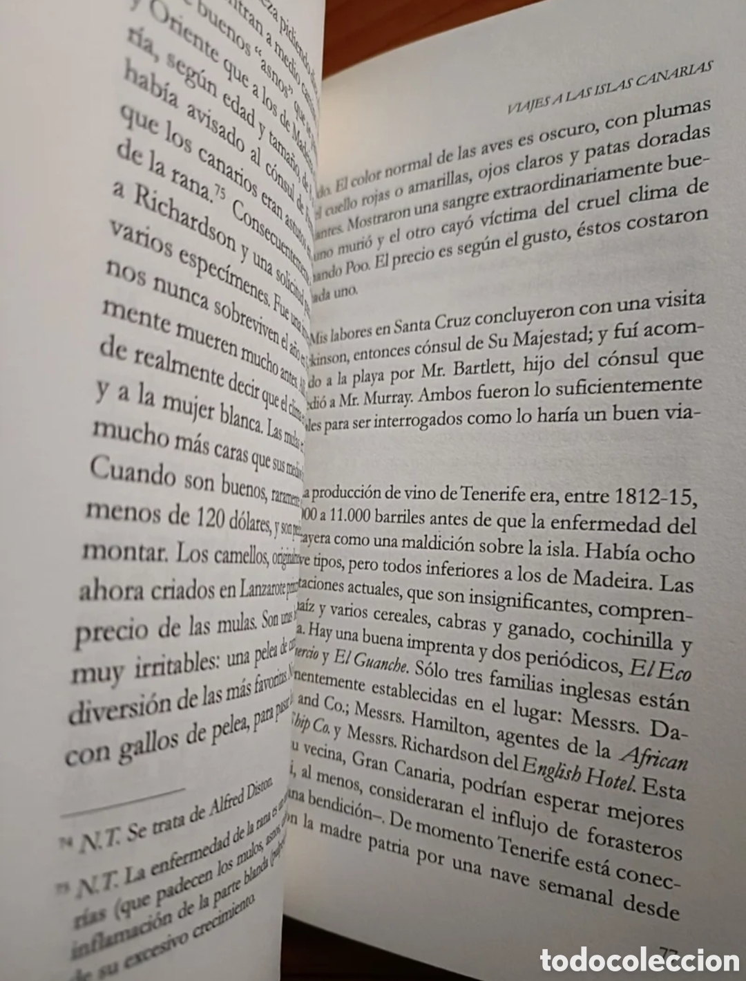 Libros: Viajes a las Islas Canarias I. 1861 - Foto 3