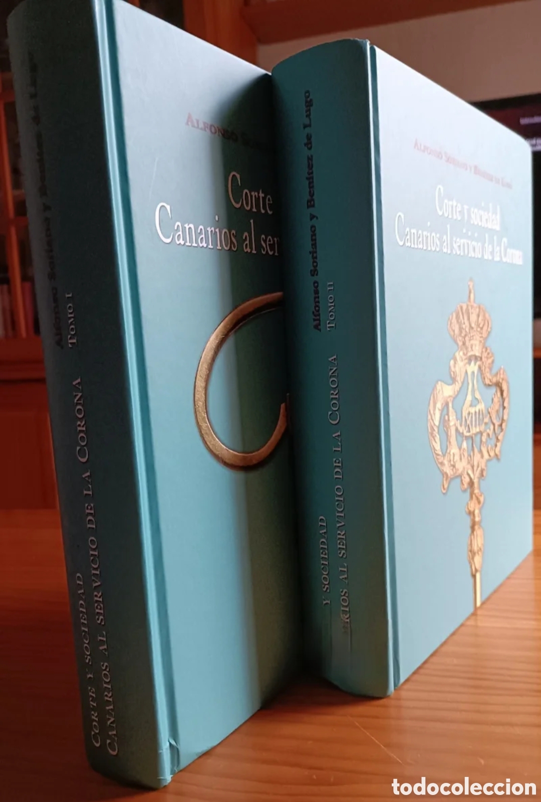 Libros: Corte y sociedad. Canarios al servicio de la Corona. (2 tomos) - Foto 2