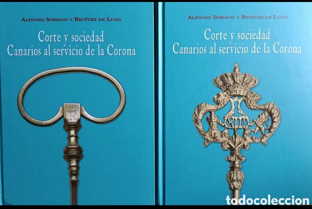 Libros: Corte y sociedad. Canarios al servicio de la Corona. (2 tomos) - Foto 1