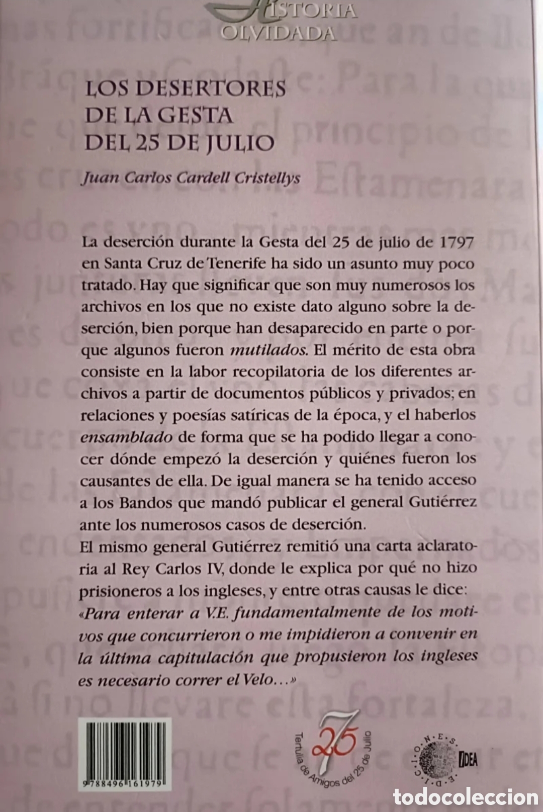Libros: Los desertores en la Gesta del 25 de julio - Foto 2