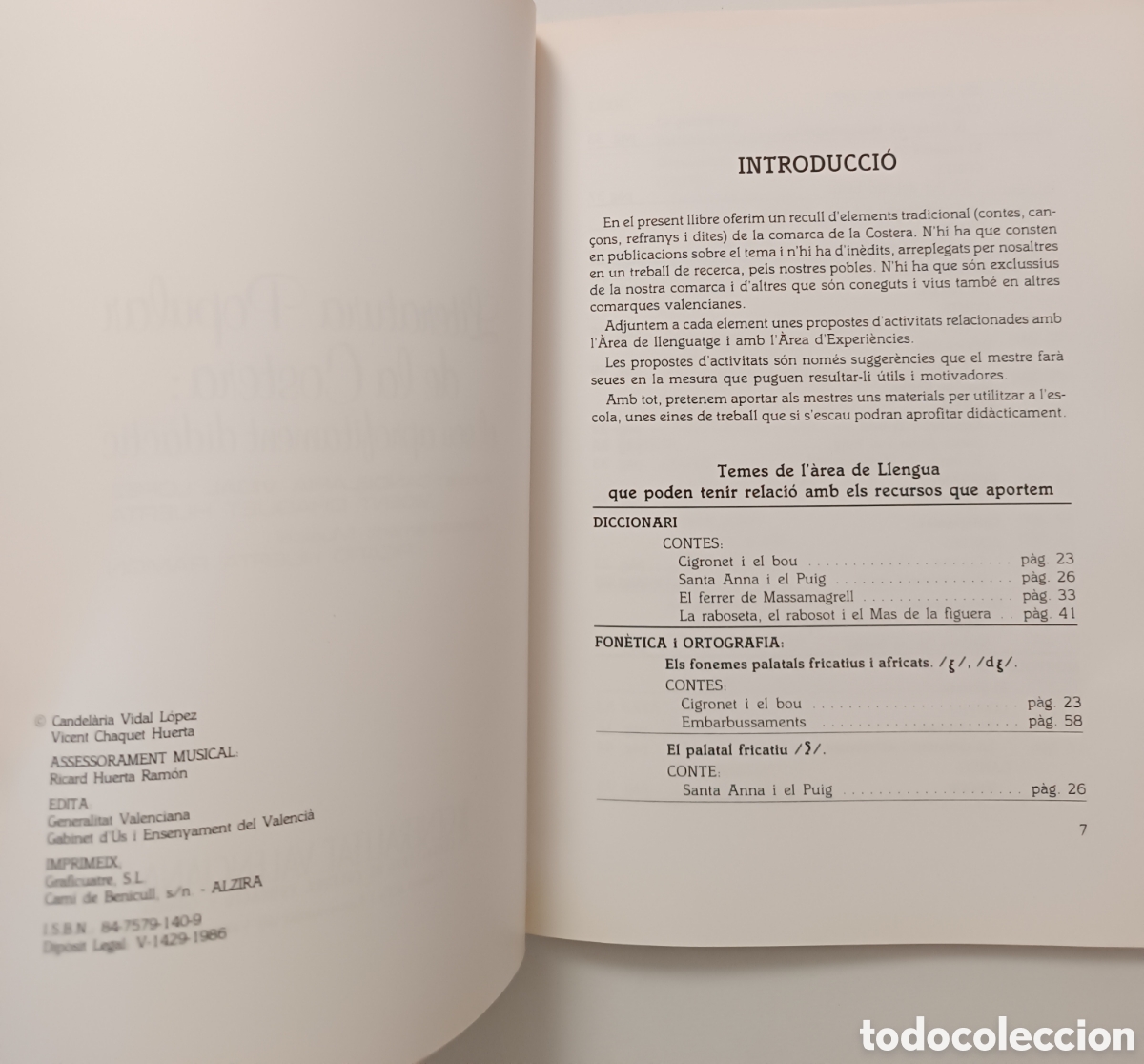 Libros: LITERATURA POPULAR de la Costera. - Foto 4