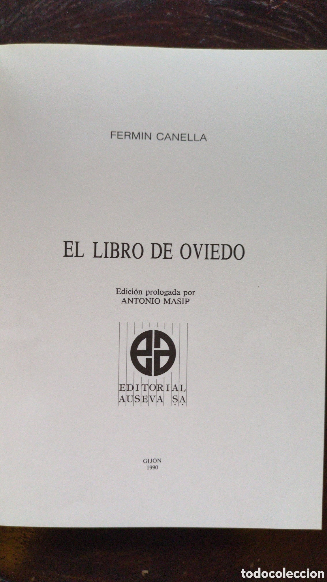 Libros: El libro de Oviedo. Ferm&iacute;n Canella - Foto 2