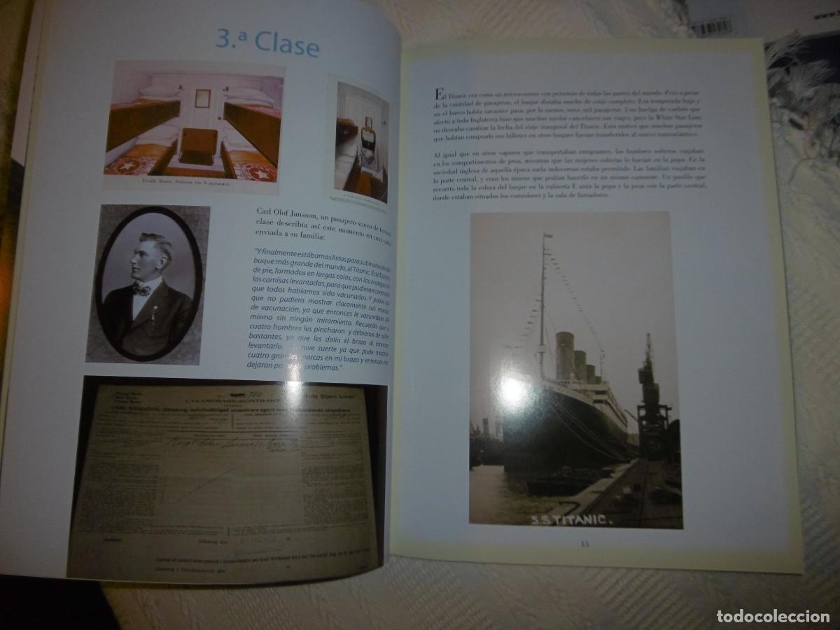 Libros: LIBRO CAT&Aacute;LOGO OFICIAL EXPOSICI&Oacute;N TITANIC. - Foto 3