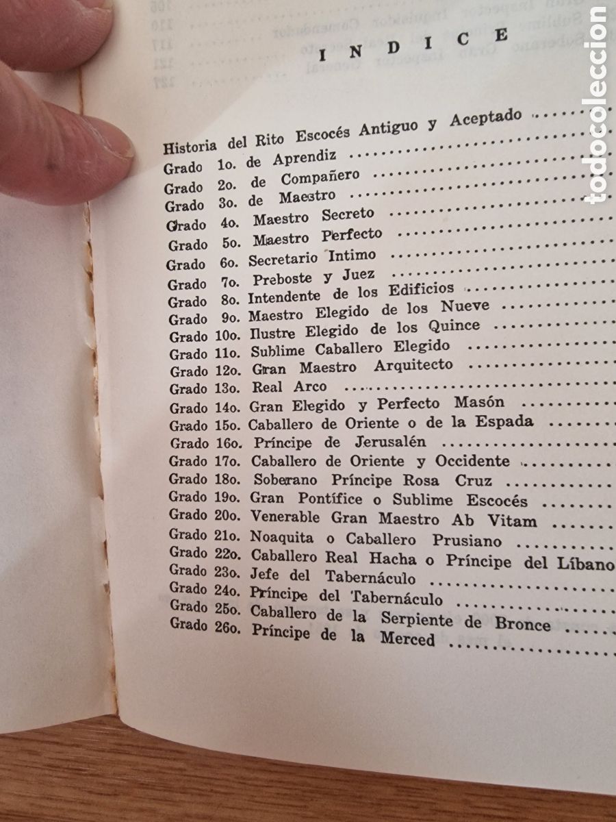 Libros: Historia del rito escoc&eacute;s antiguo y aceptado - Foto 3