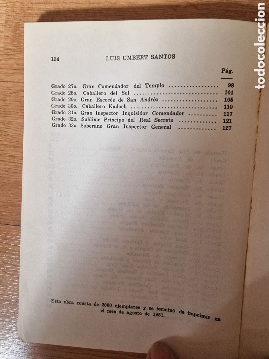 Libros: Historia del rito escoc&eacute;s antiguo y aceptado - Foto 4